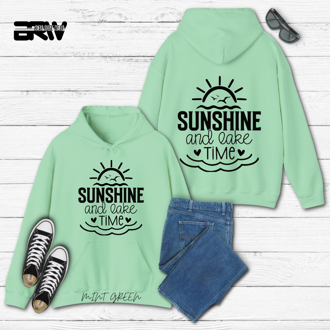 'Sunshine and lake time' Hoodie
