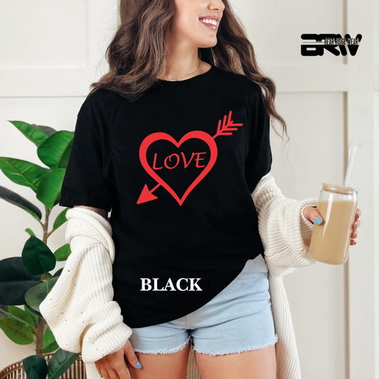 'Heart Pierced by an Arrow' Tee