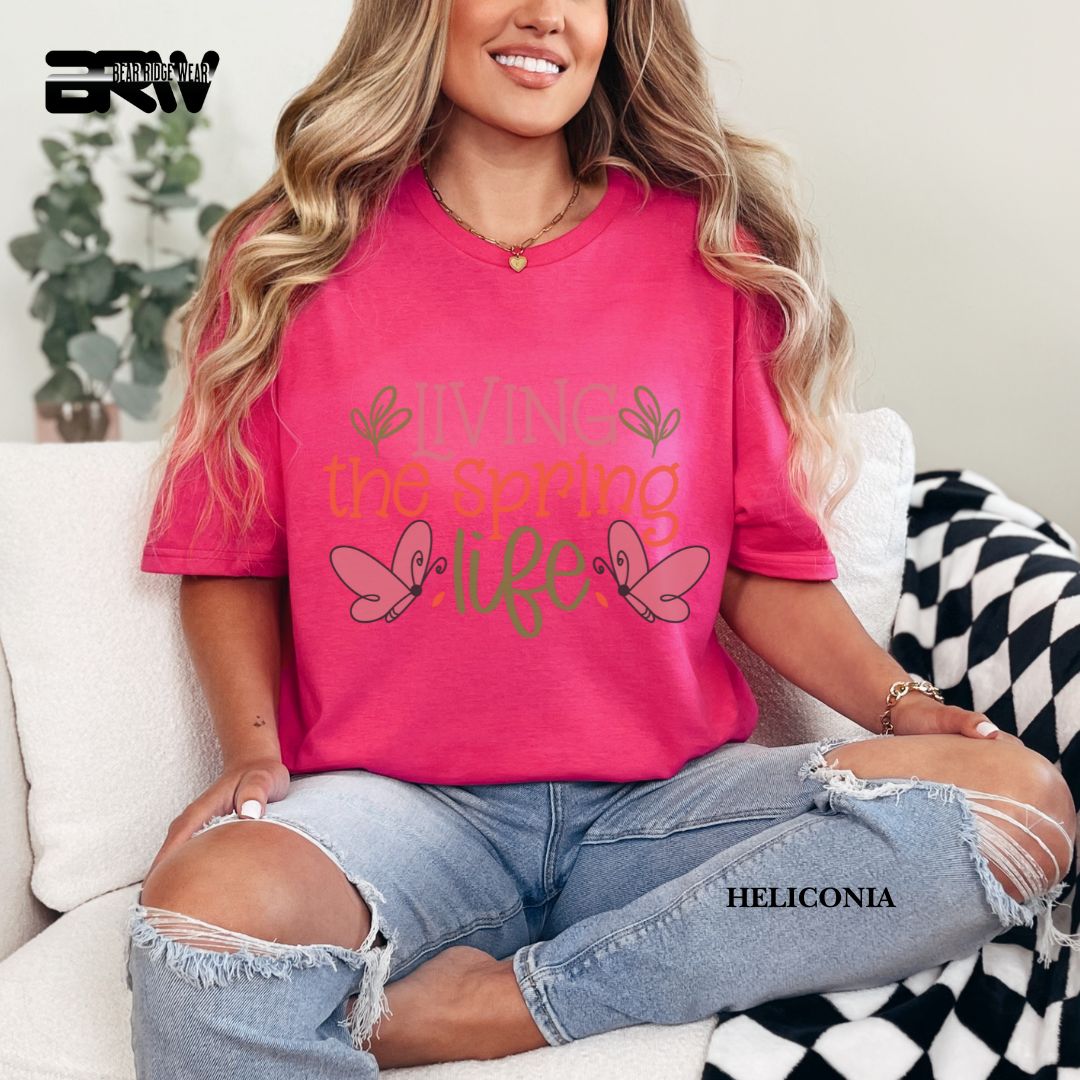 'Living The Spring Life' Spring Tee 3
