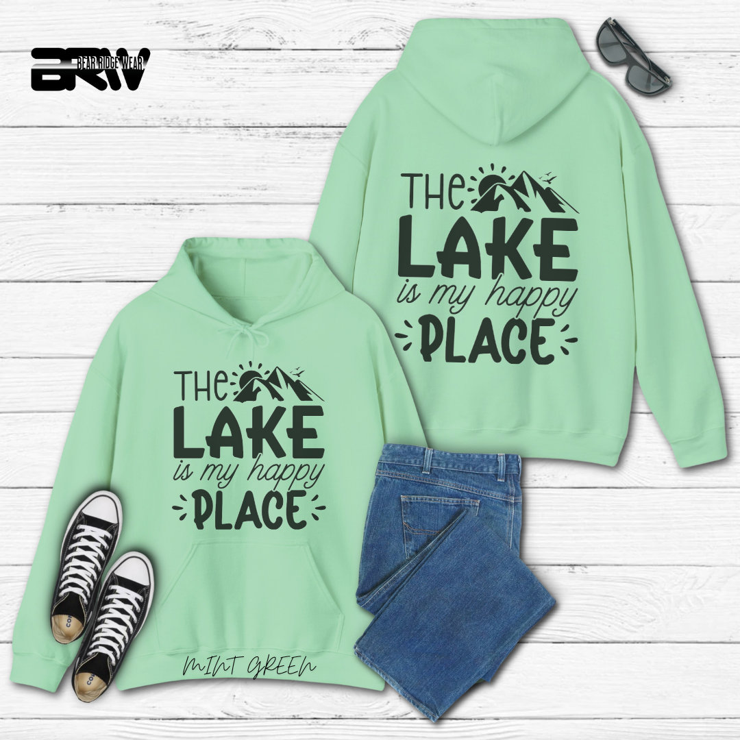 'The Lake is my happy place' Hoodie