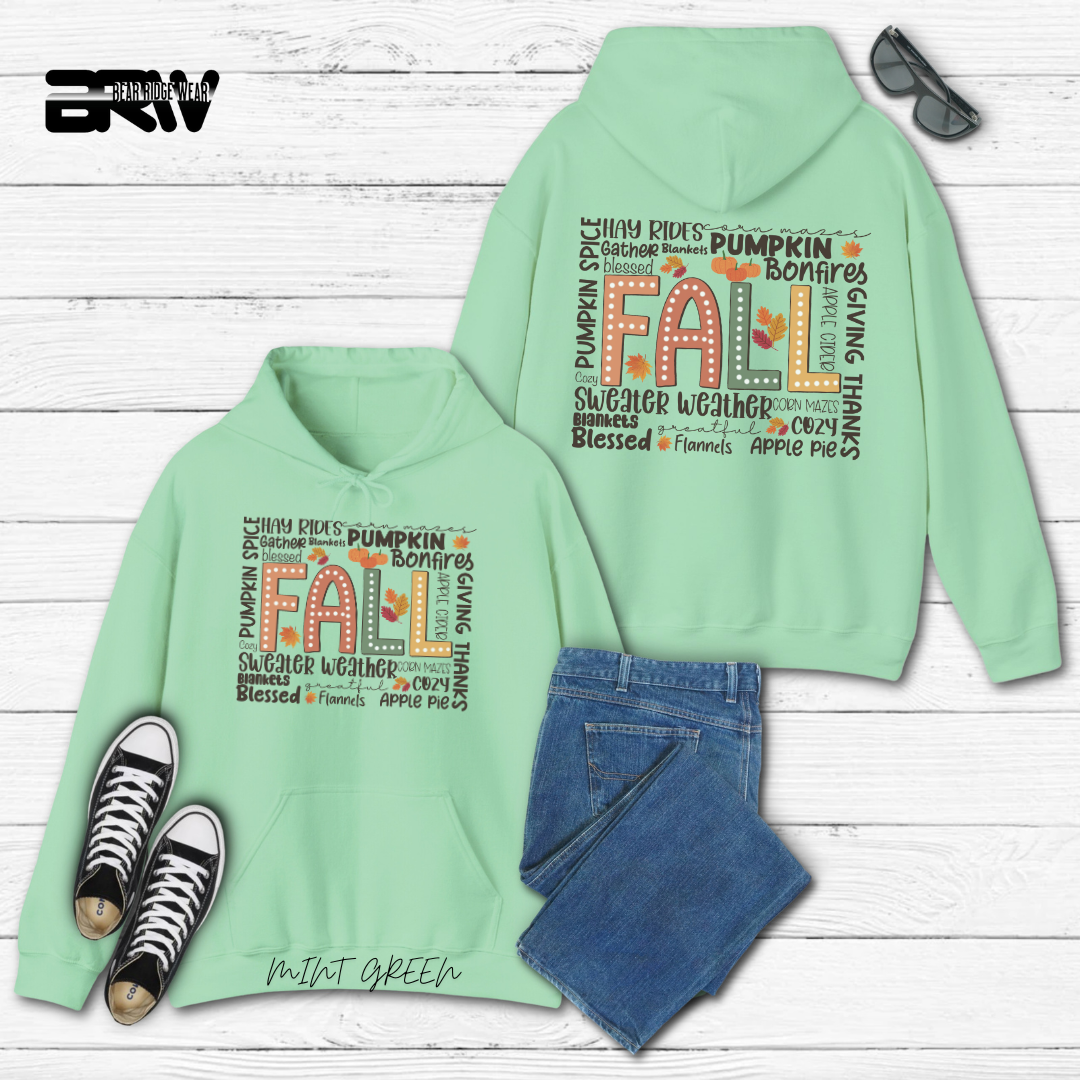 'Fall Hay Rides etc' Fall Hoodie