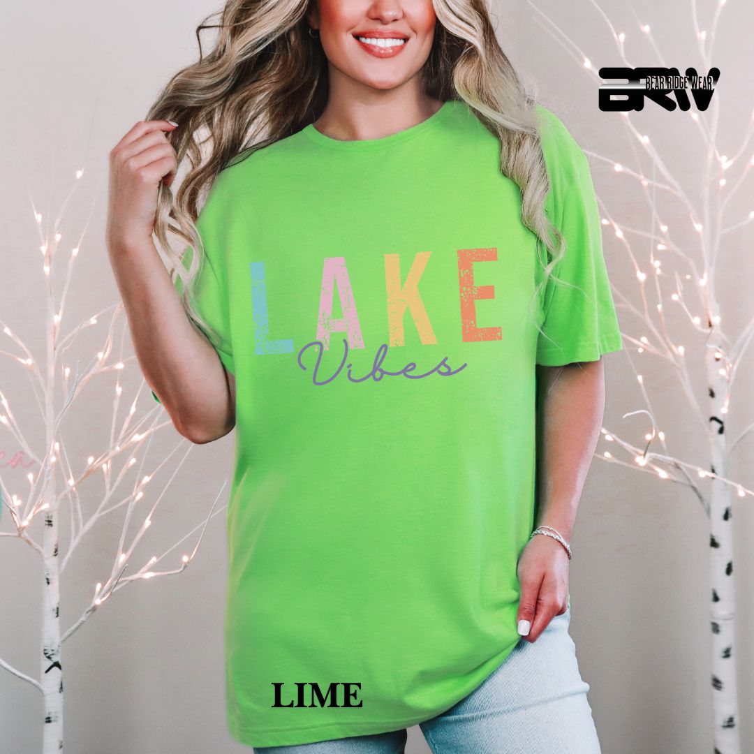 'Lake Vibes'  Summer Tee