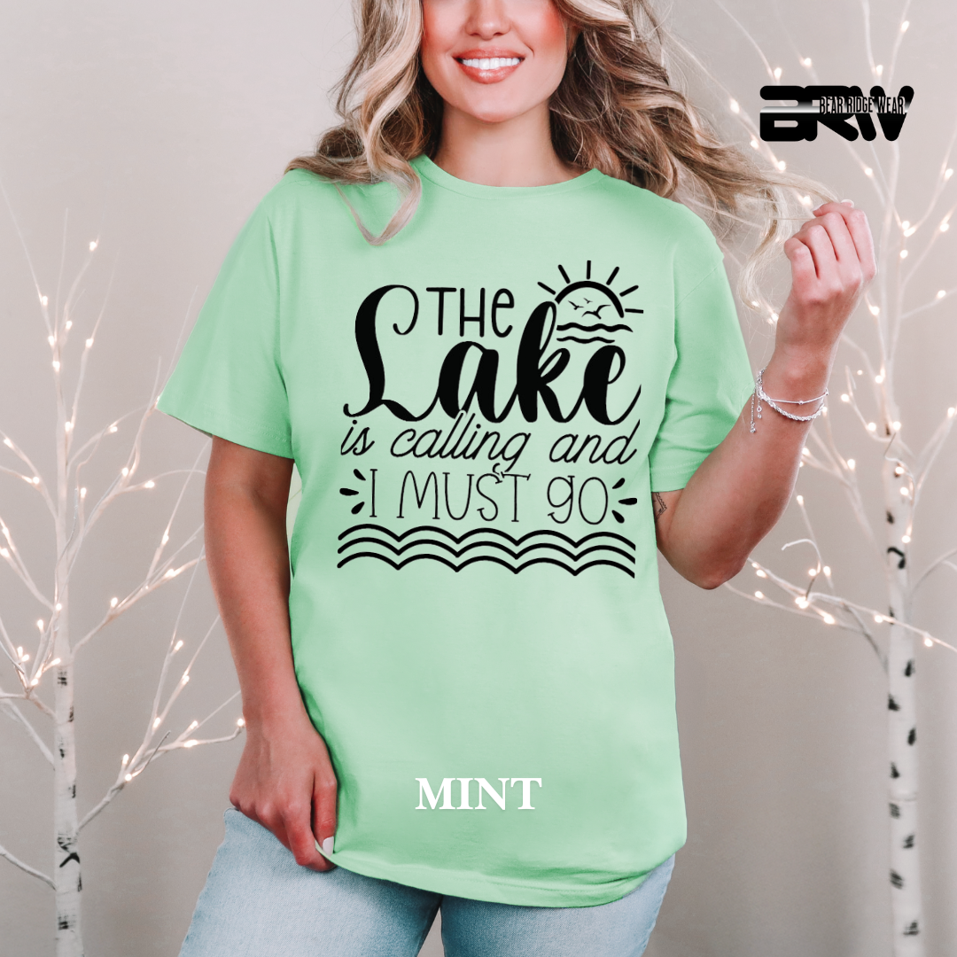 "The Lake Is Calling" Tee