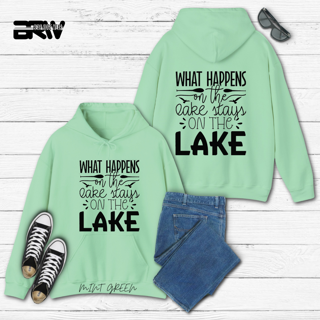 'What happens on the lake' Hoodie