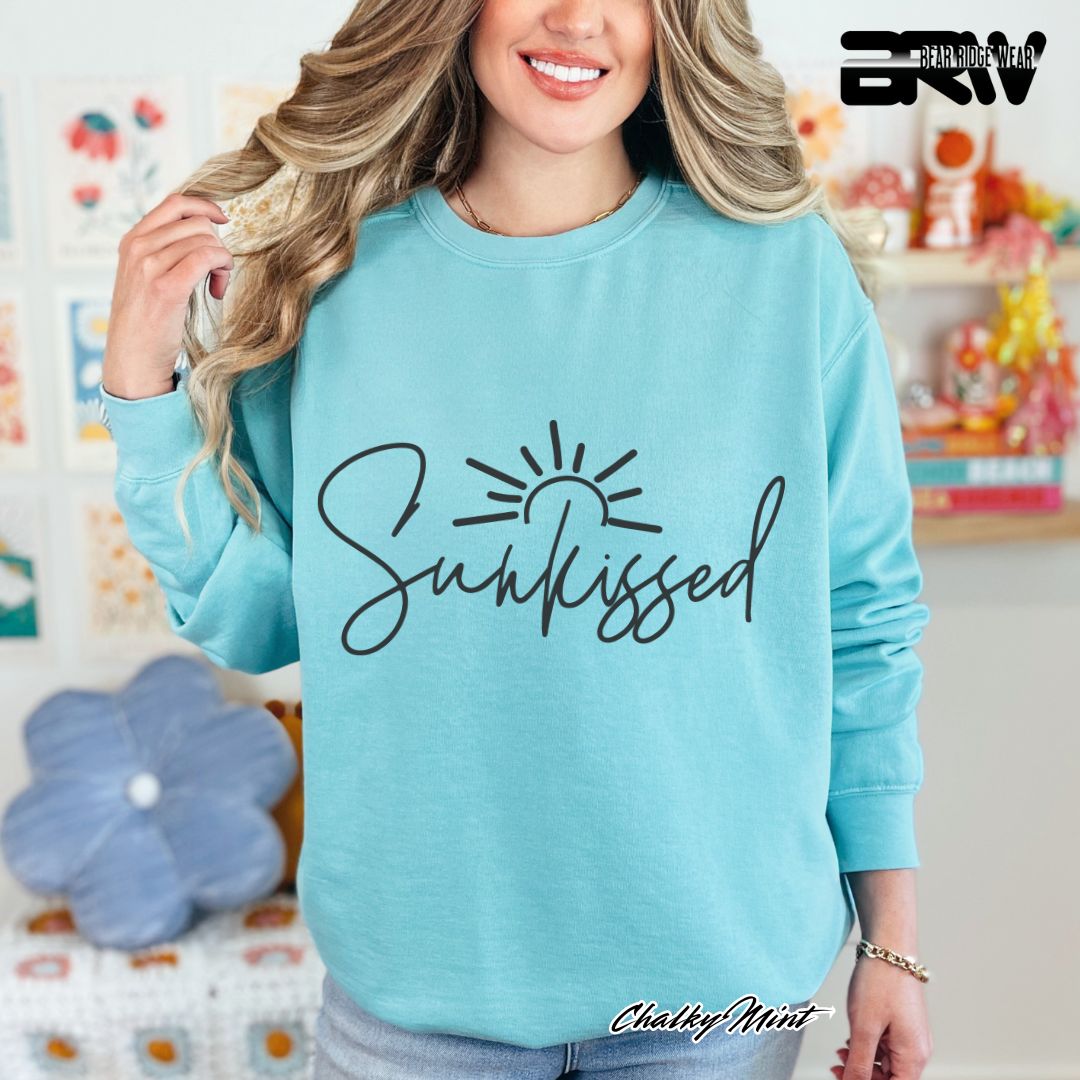 'Sunkissed' Summer Crewneck Sweatshirt