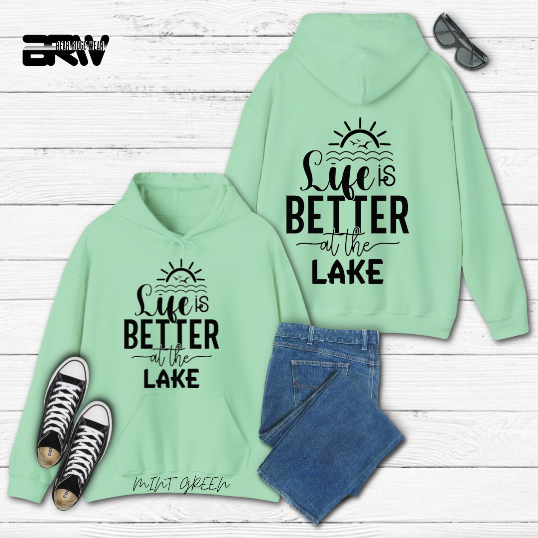 'Life is better at the lake' Hoodie