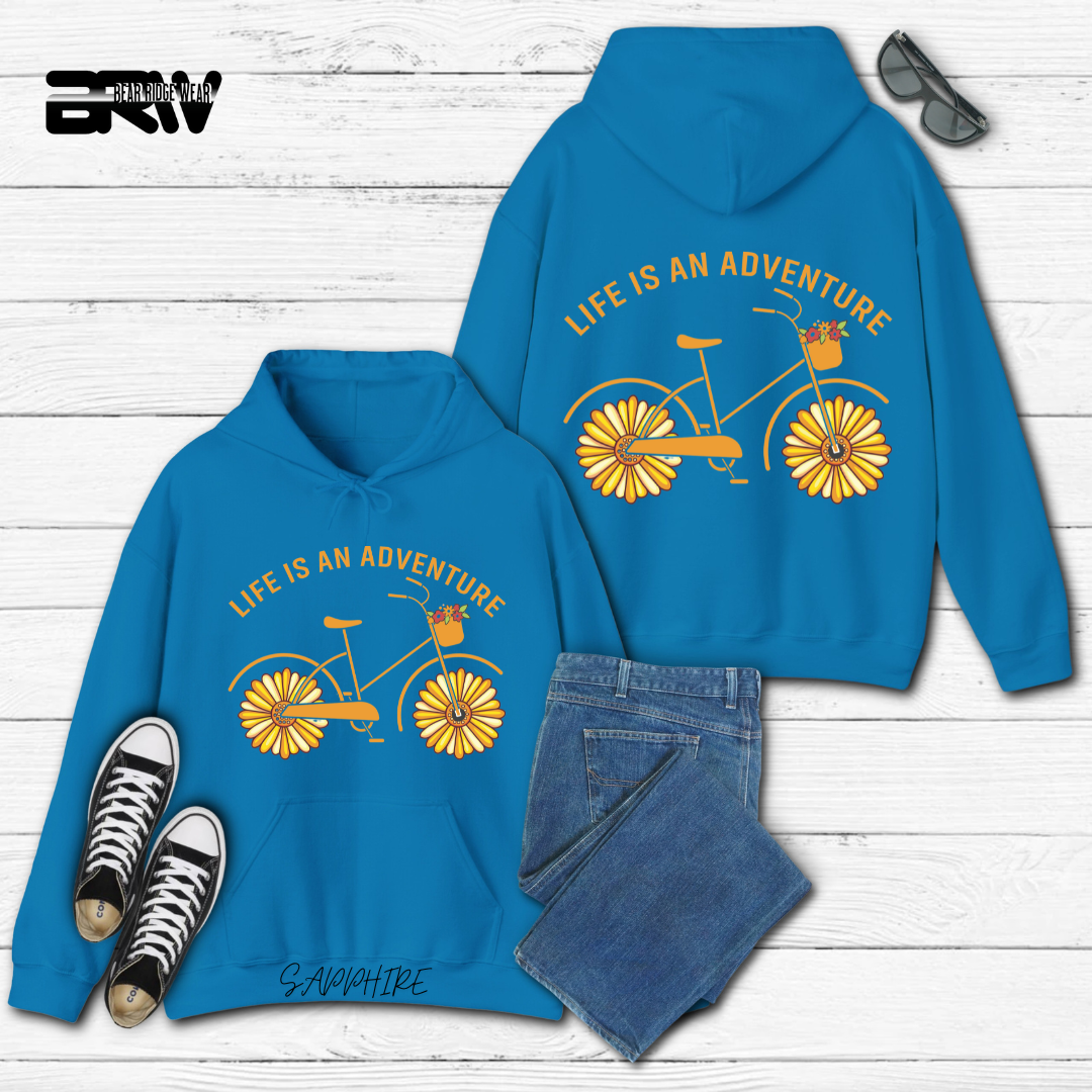 'Life is an adventure' Hoodie
