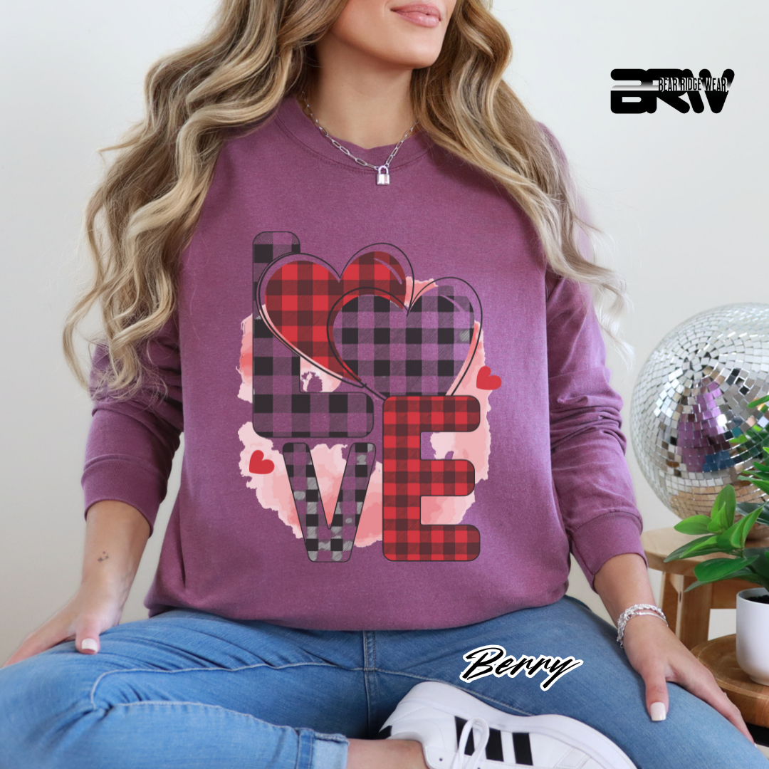 'Love' Long Sleeve Tee
