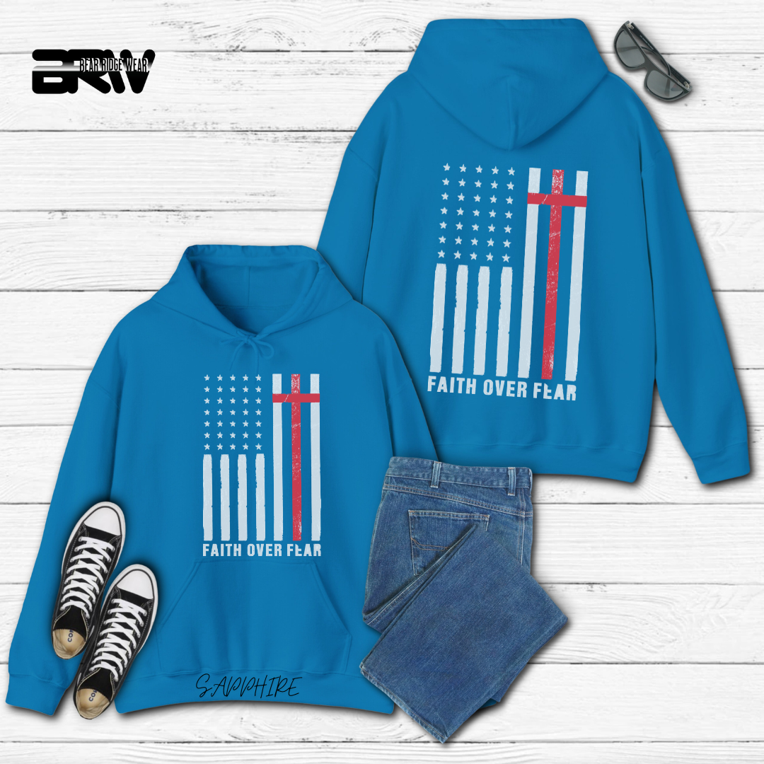 'Faith Over Fear' Faith Hoodie