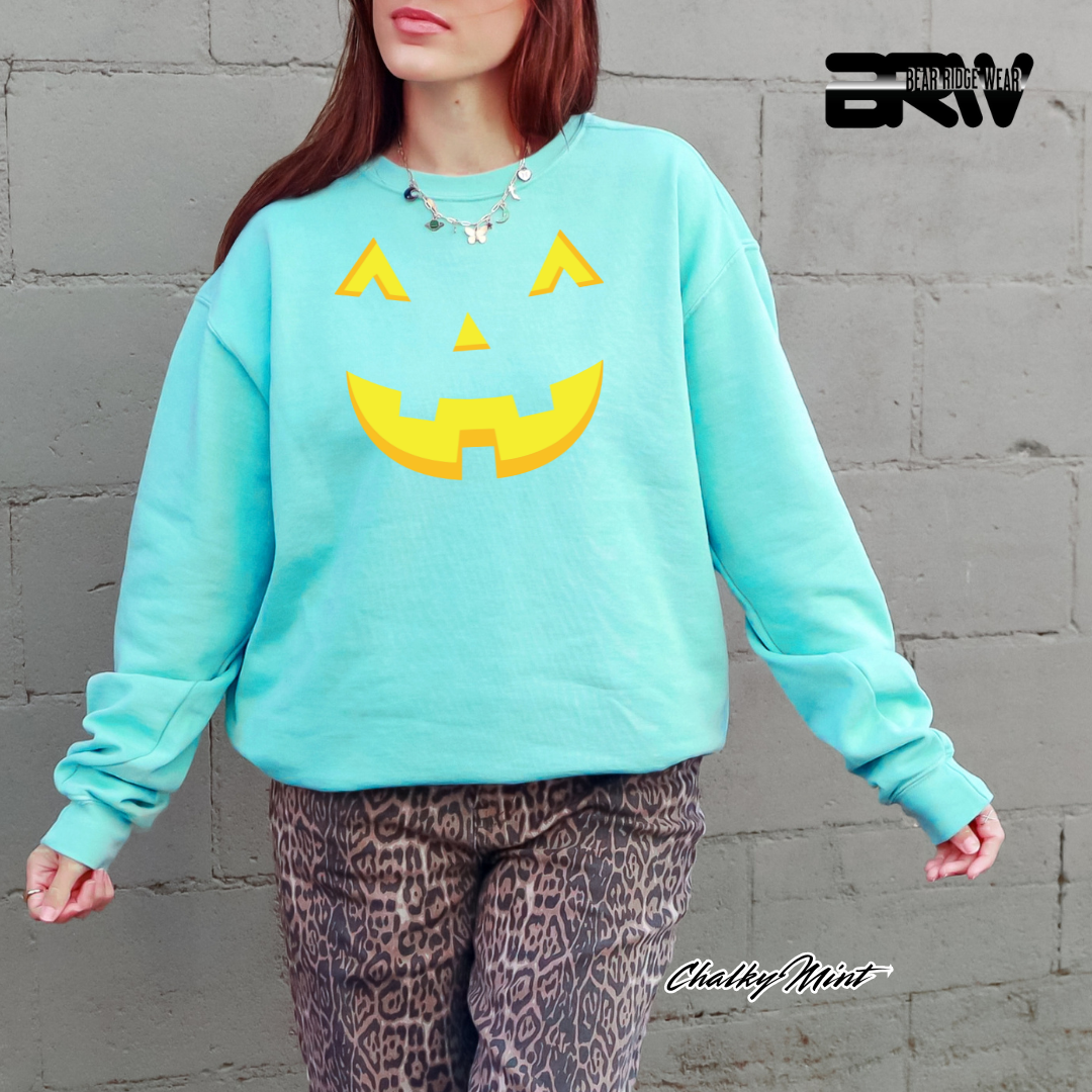 'Jack o Lantern' Fall Crewneck Sweatshirt