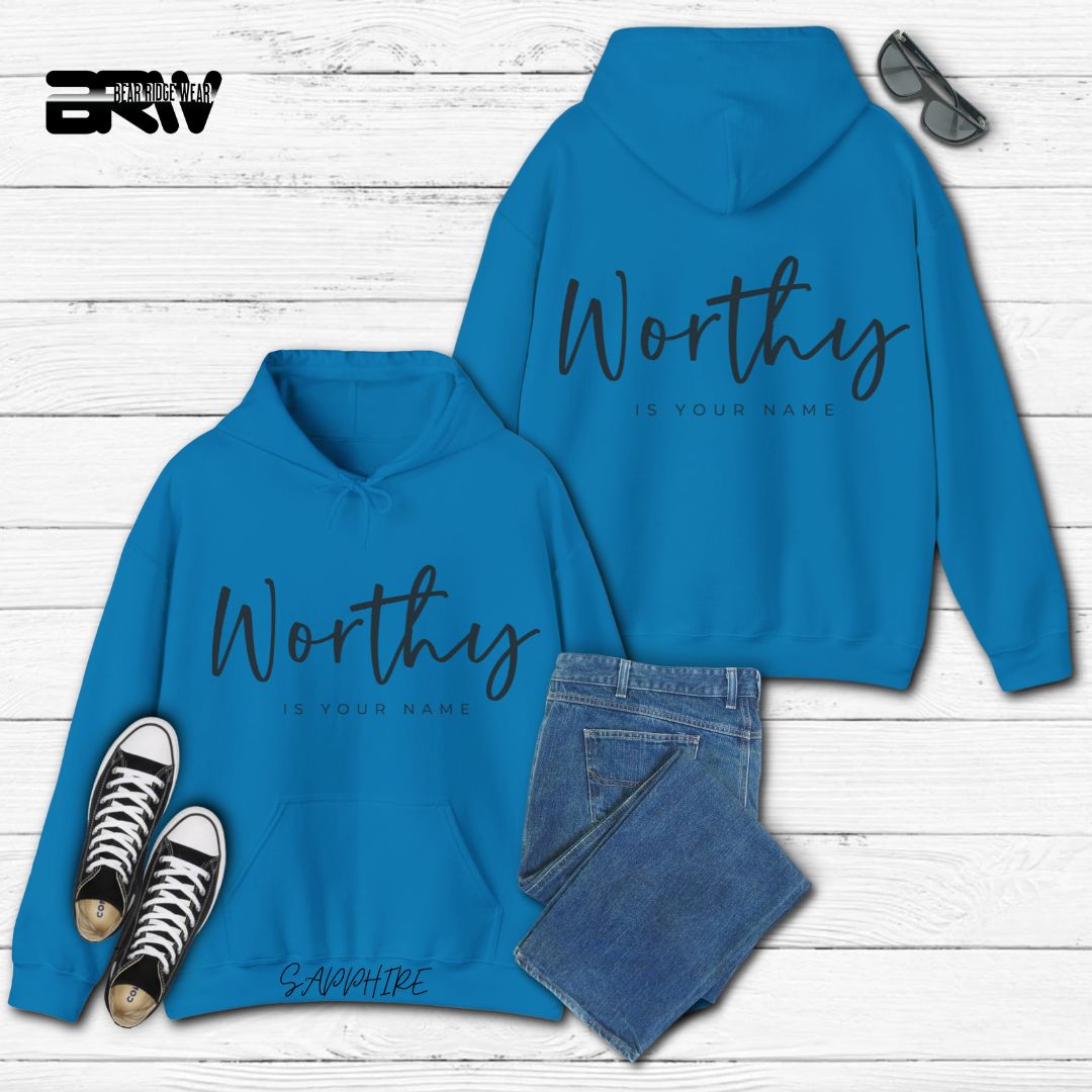 'Worthy Is Your Name'  Faith Hoodie