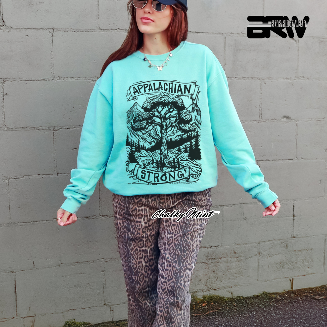 'Appalachian Strong' Crewneck Sweatshirt