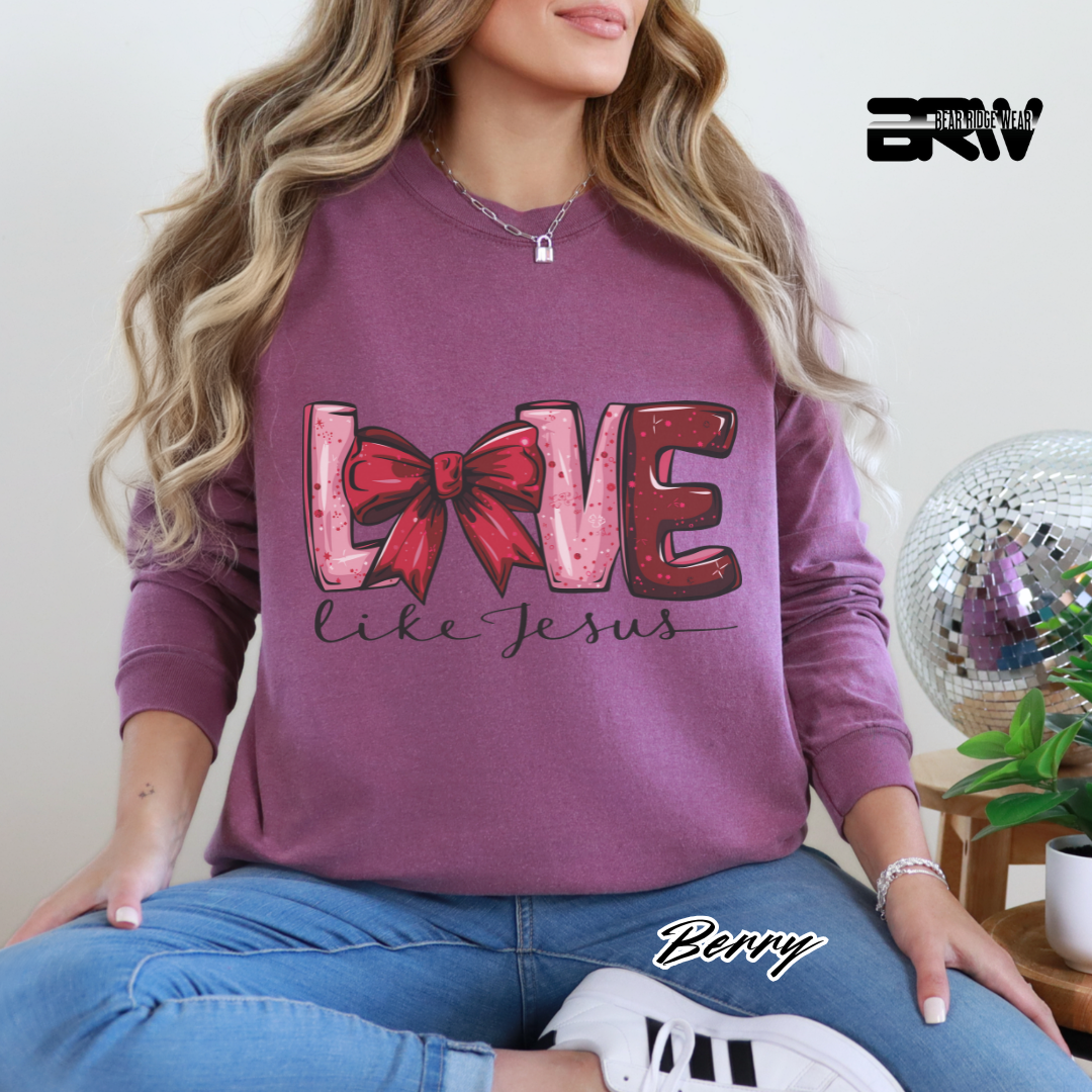 'Love Like Jesus' Long Sleeve Tee