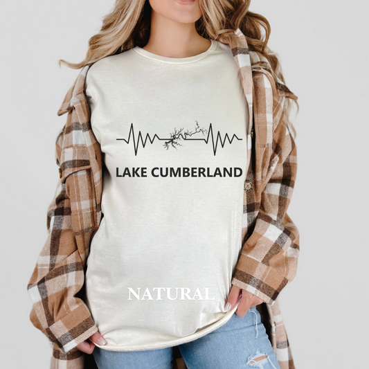 "Lake Cumberland Map" Tee