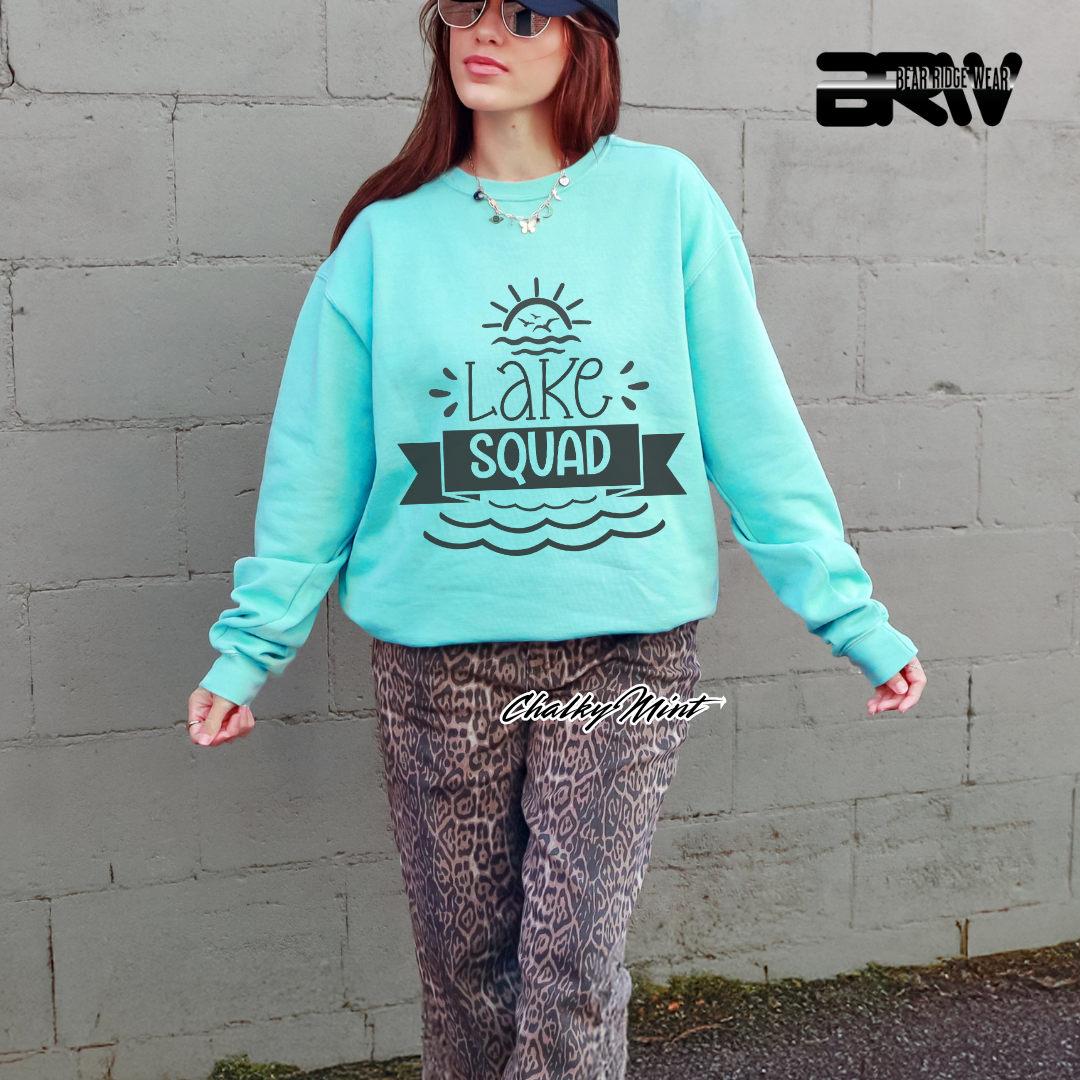'Lake Squad' Crewneck Sweatshirt