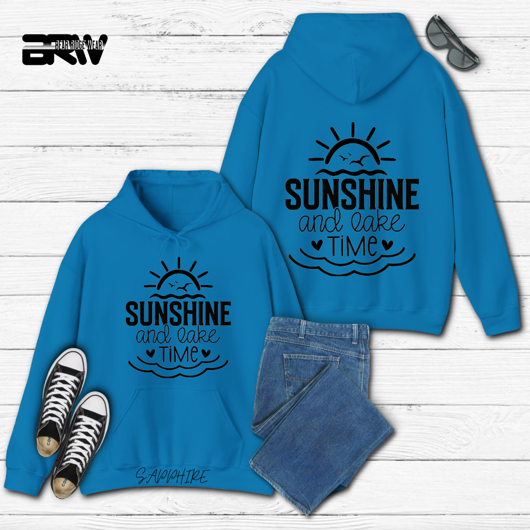 'Sunshine and lake time' Hoodie