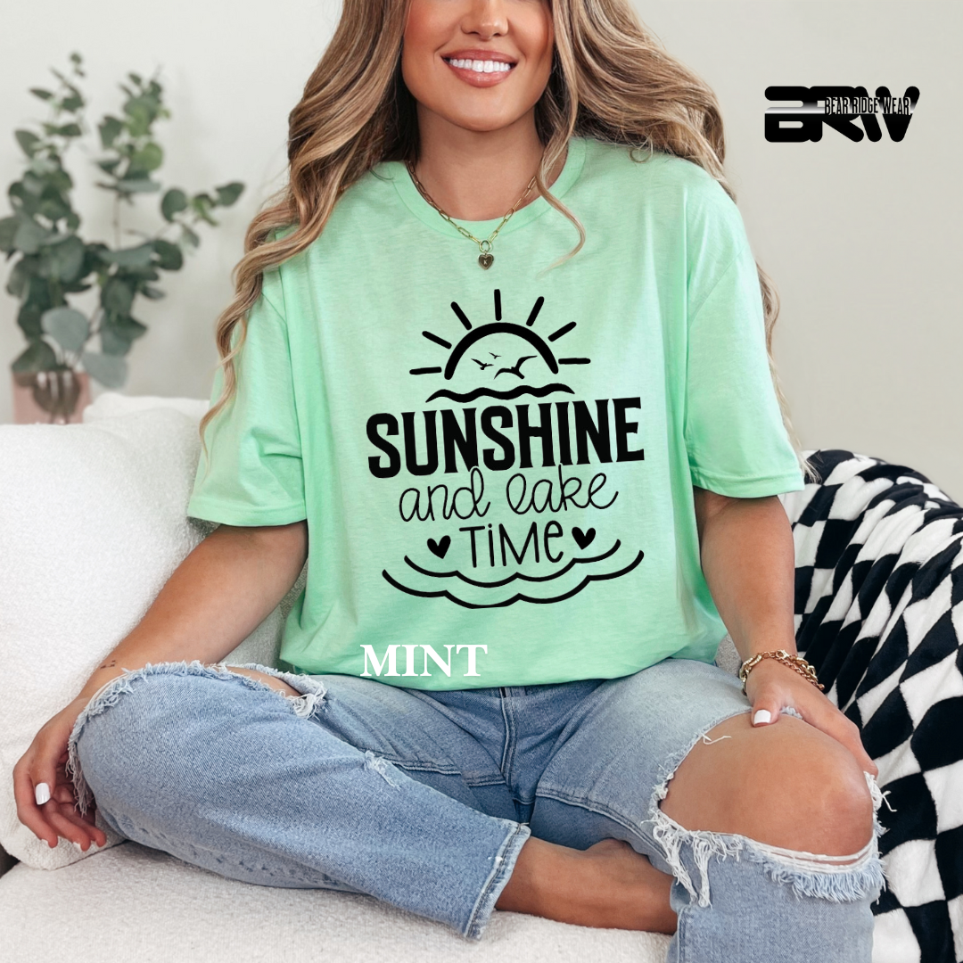 "Sunshine and Lake Time" Tee