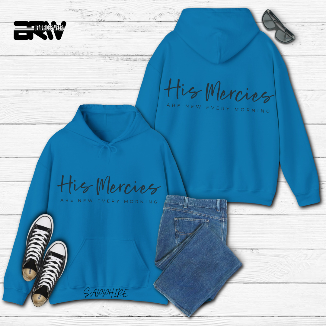 'His Mercies Are New Every Morning' Faith Hoodie