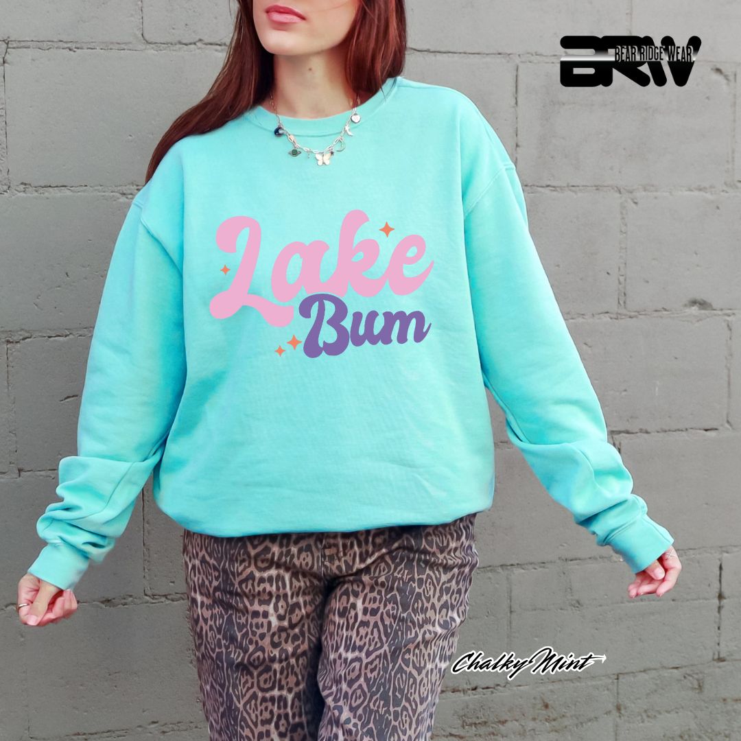'Lake Bum' Summer Crewneck Sweatshirt