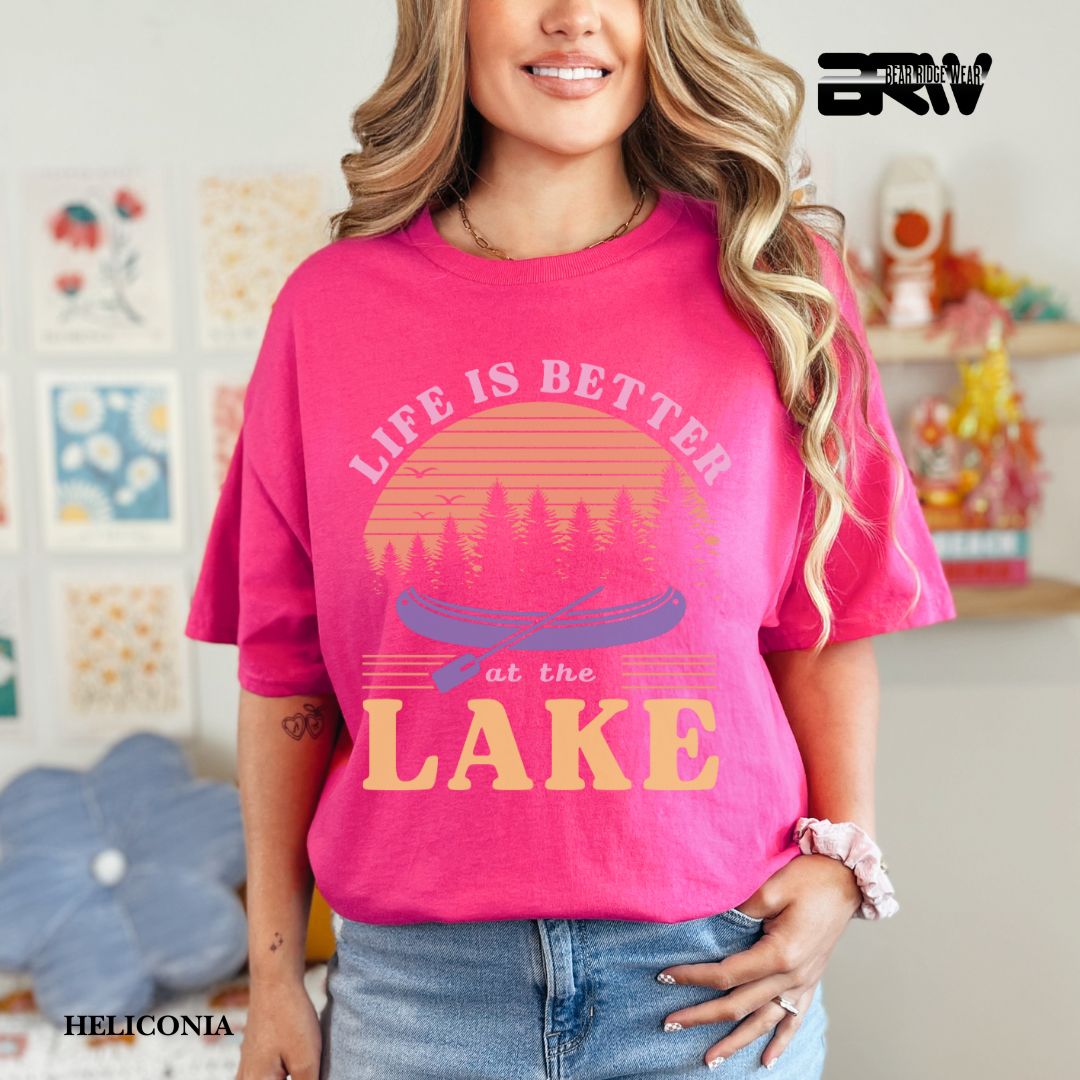 'Life Is Better At The Lake' 3 Summer Tee