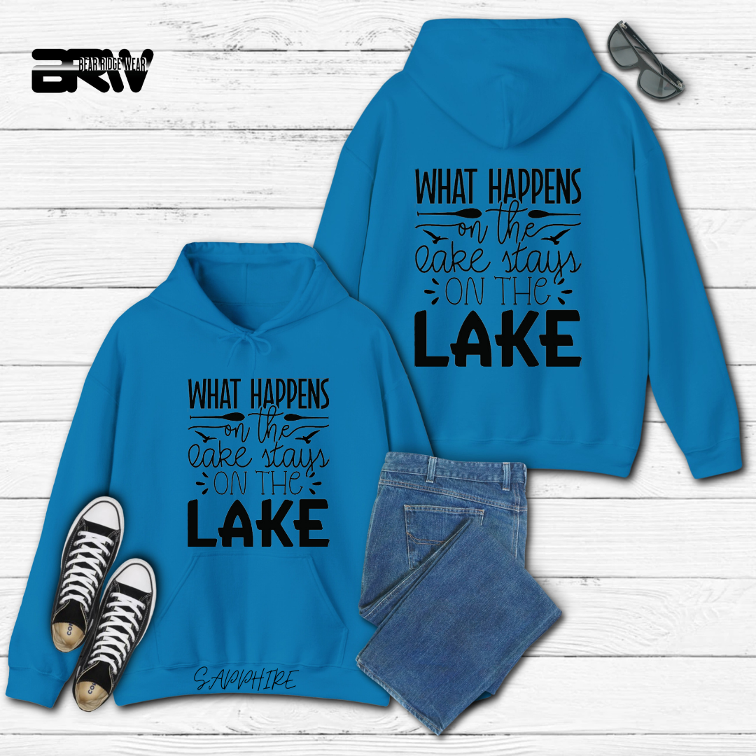'What happens on the lake' Hoodie