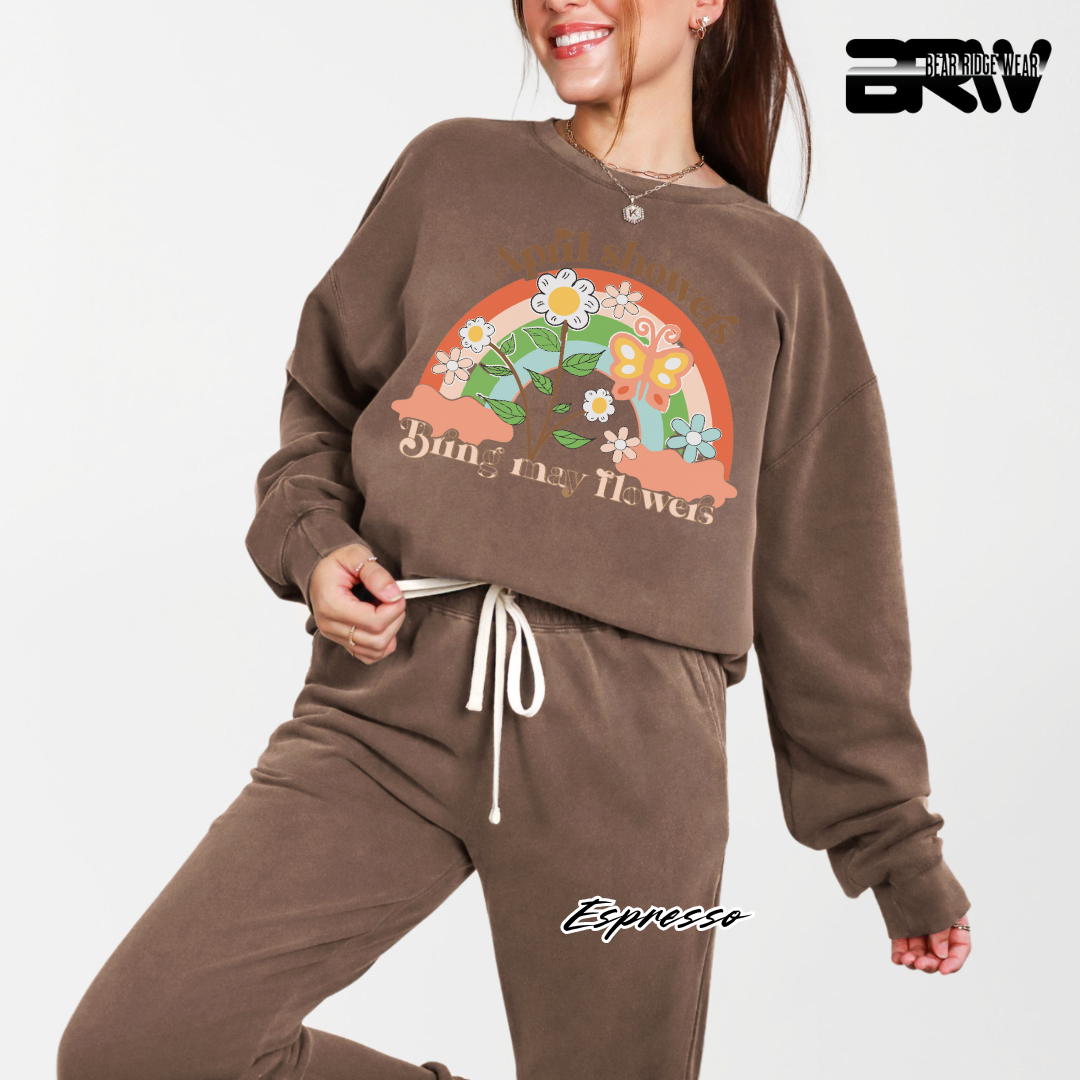 'April Shower' Crewneck Sweatshirt