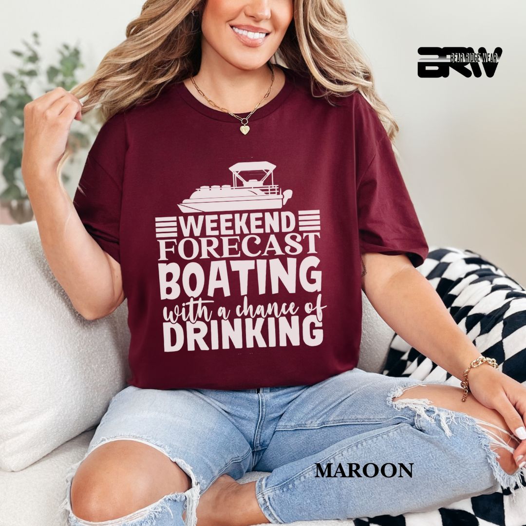 'Weather Forecast-Boating'  Summer Tee