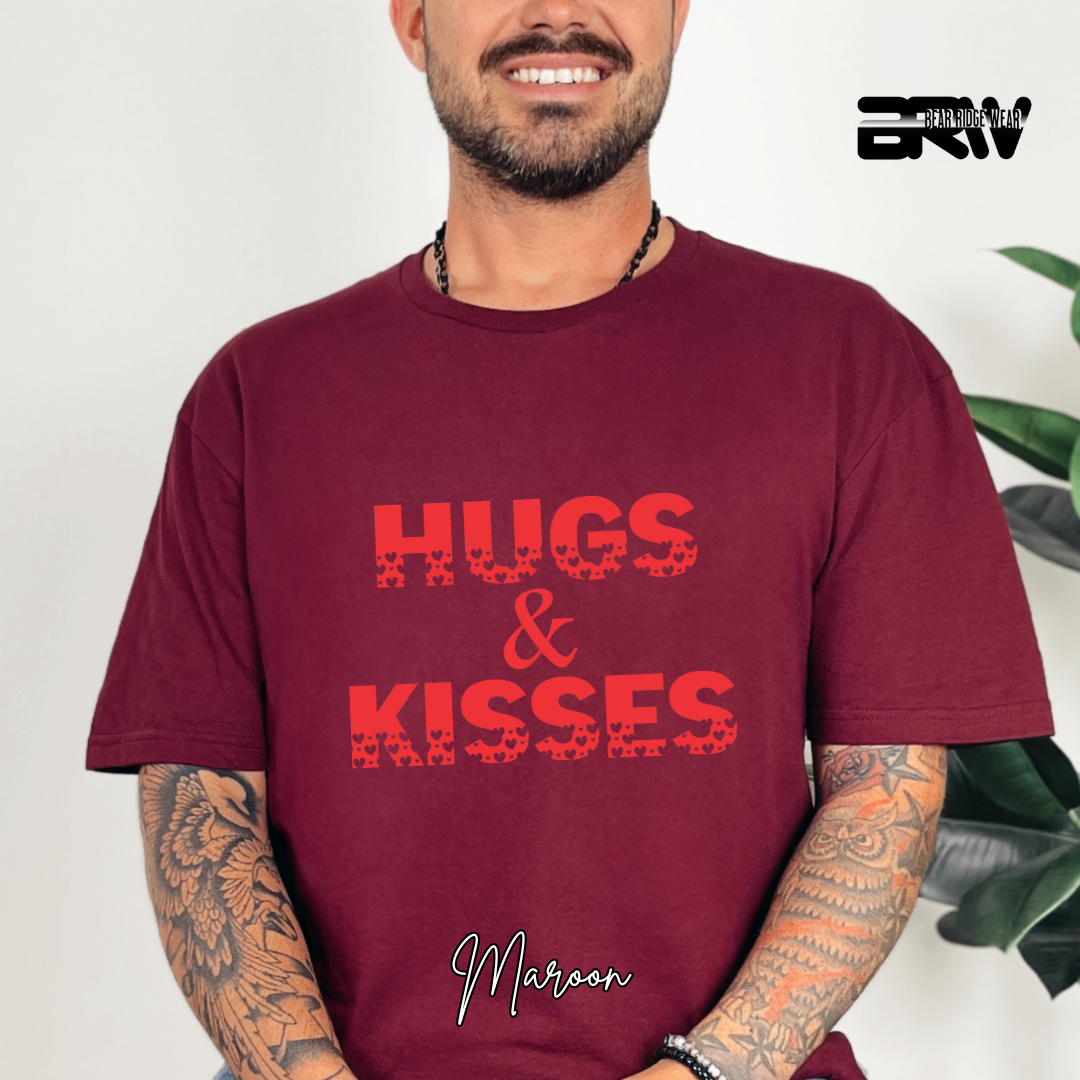 ‘Hugs and Kisses’ Red T-Shirt