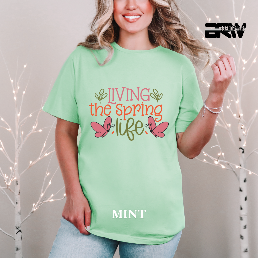 'Living the Spring Life' Tees