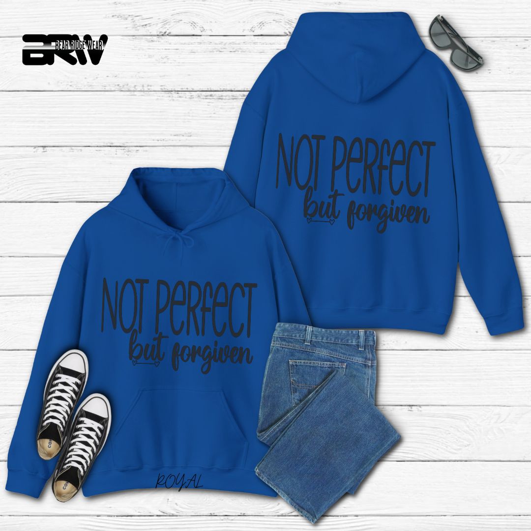 'Not Perfect But Forgiven'  Faith Hoodie