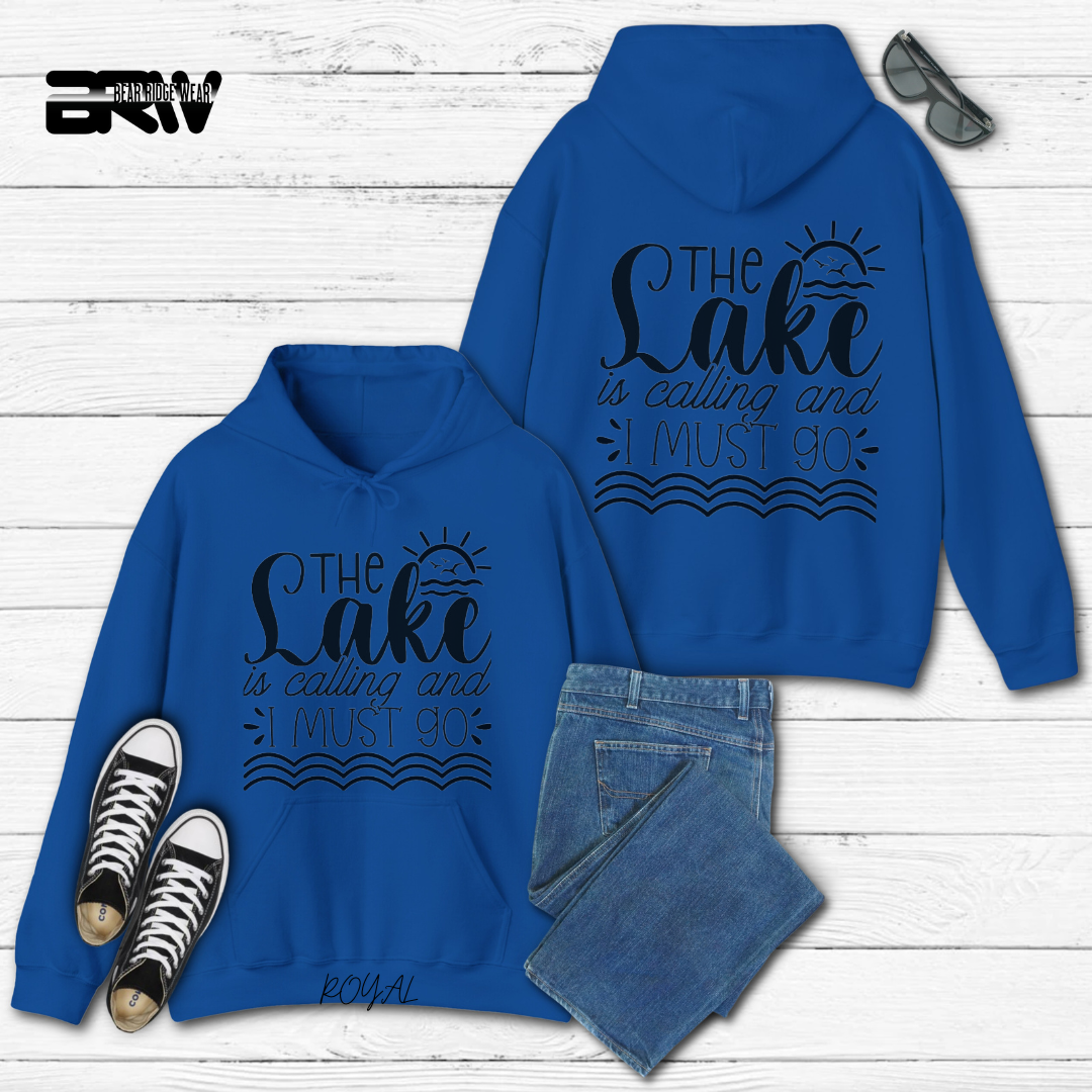 'The Lake is calling I must go' Hoodie