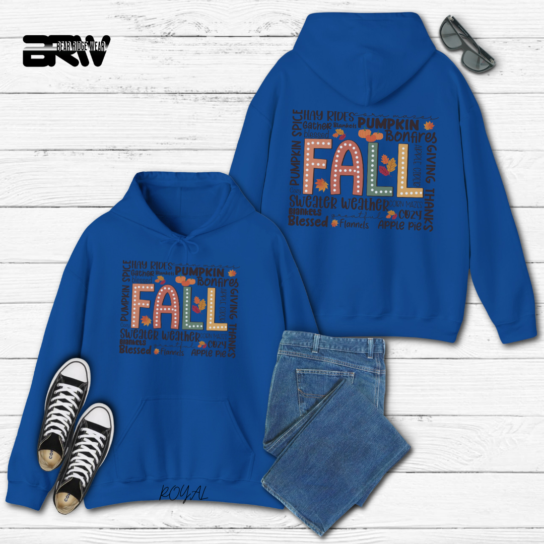 'Fall Hay Rides etc' Fall Hoodie