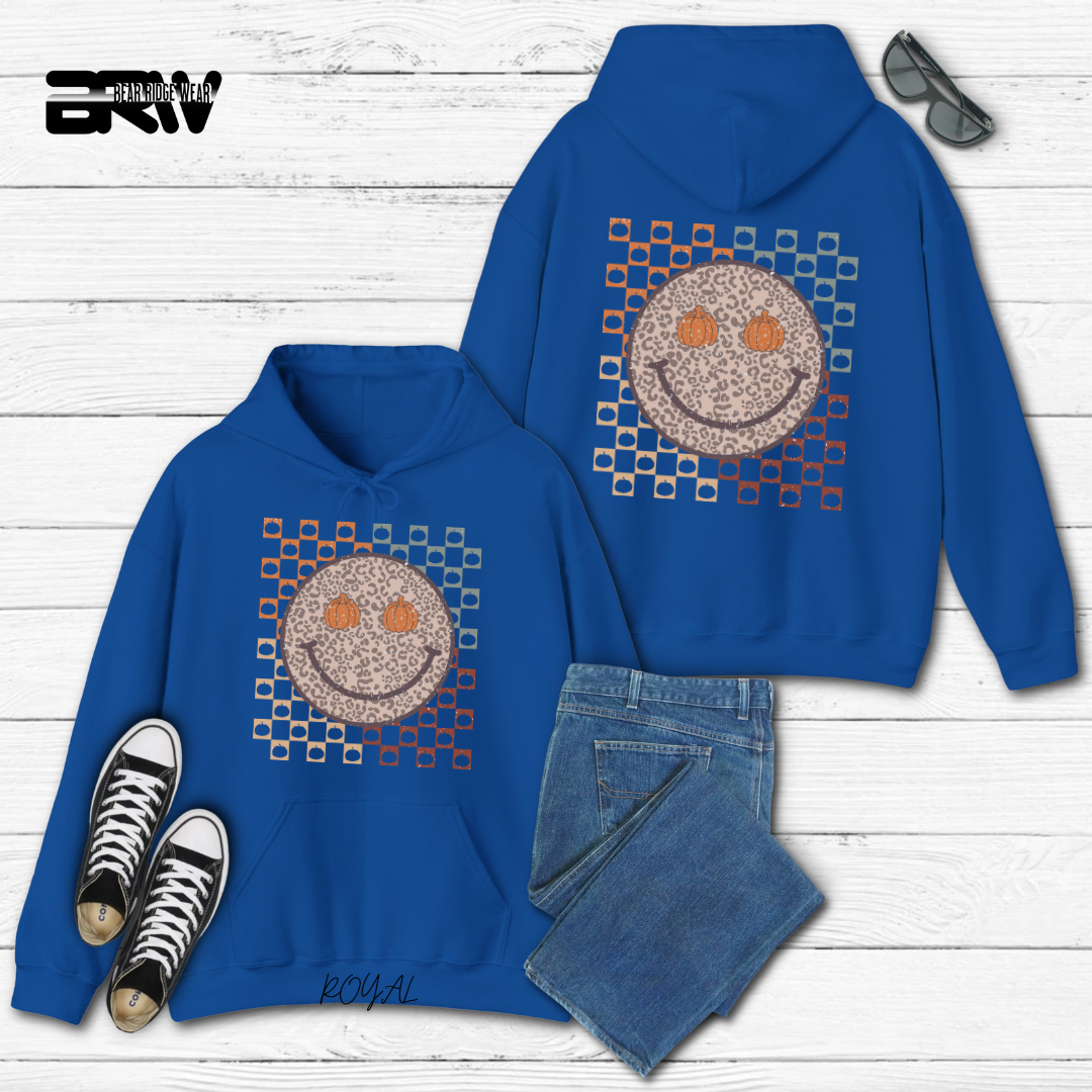 'Happy Face Pumpkin Eyes' Fall Hoodie