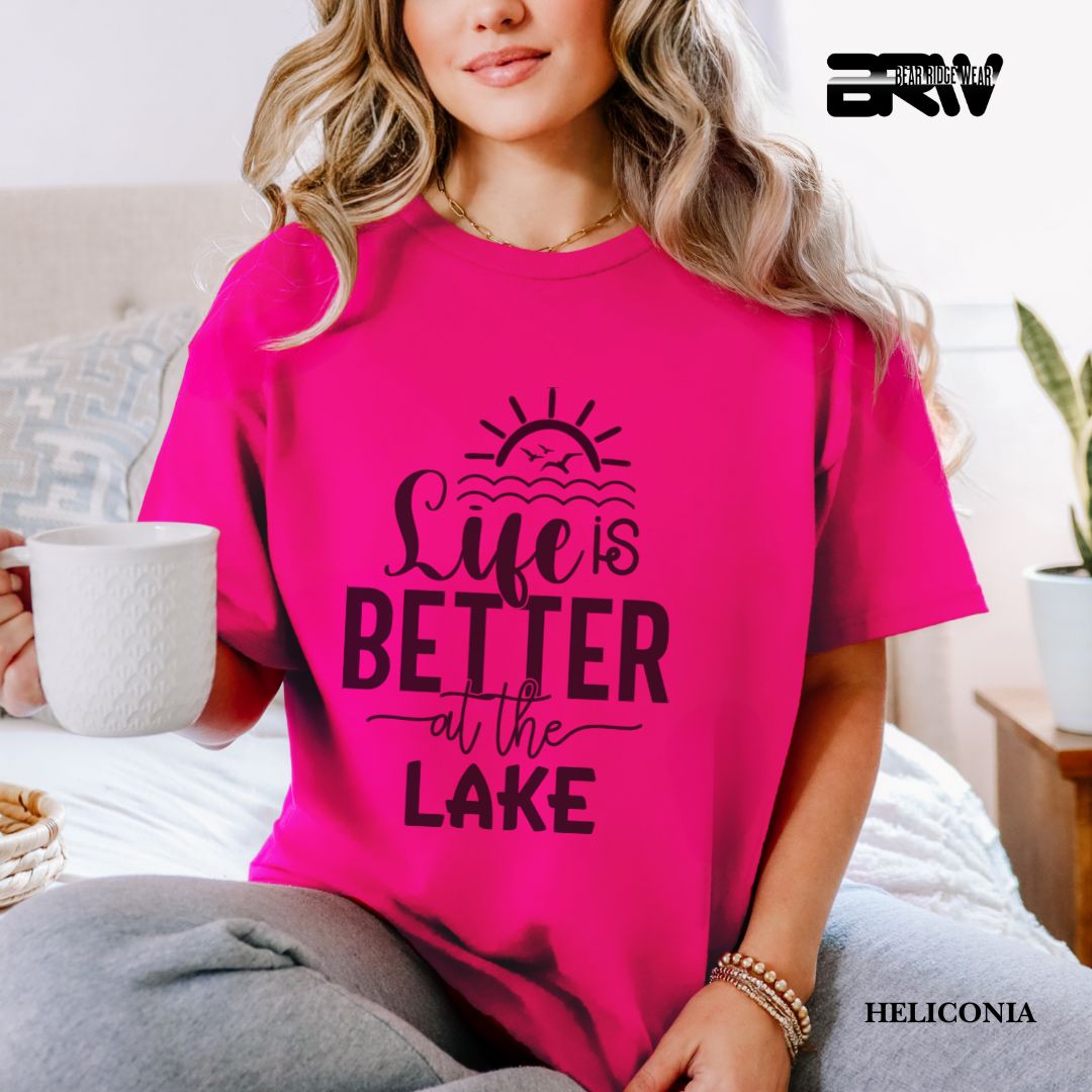 'Life Is Better At The Lake' 3 Summer Tee