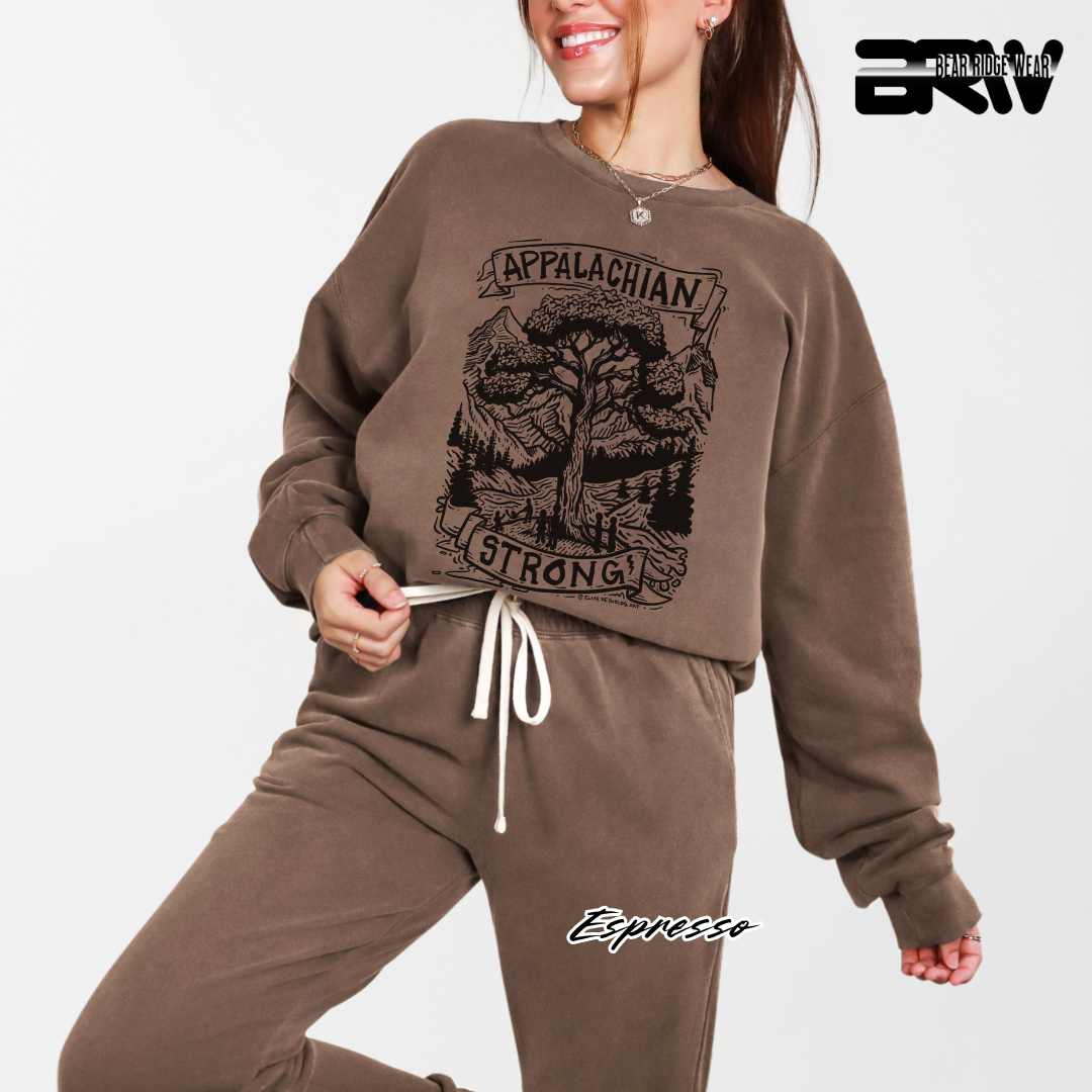 'Appalachian Strong' Crewneck Sweatshirt