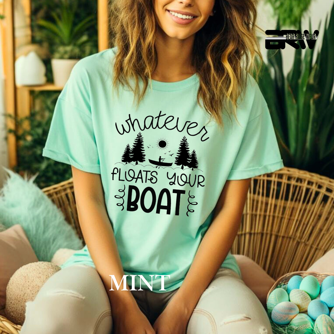 "Whatever Floats Your Boat" Graphic Tee