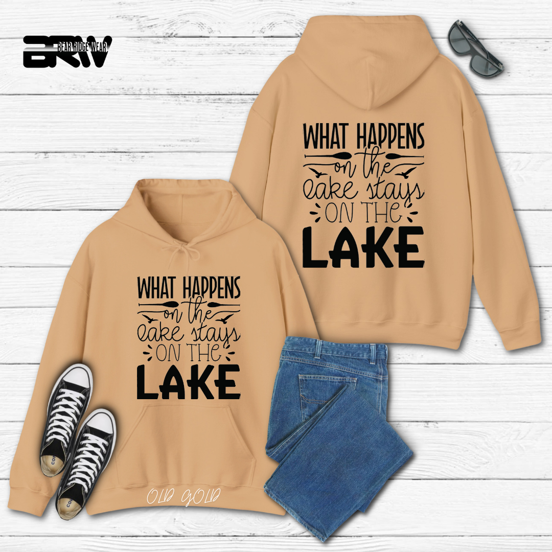 'What happens on the lake' Hoodie