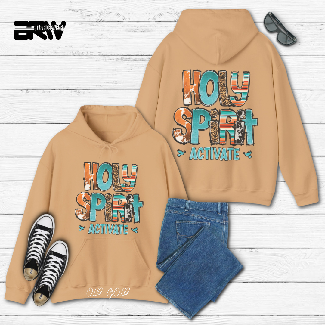 'Holy Spirit Activate' Faith Hoodie