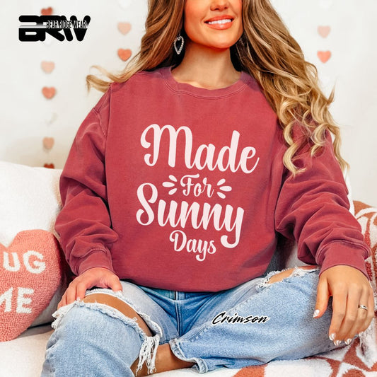 'Made For Sunny Days' Summer Long Sleeve Tee