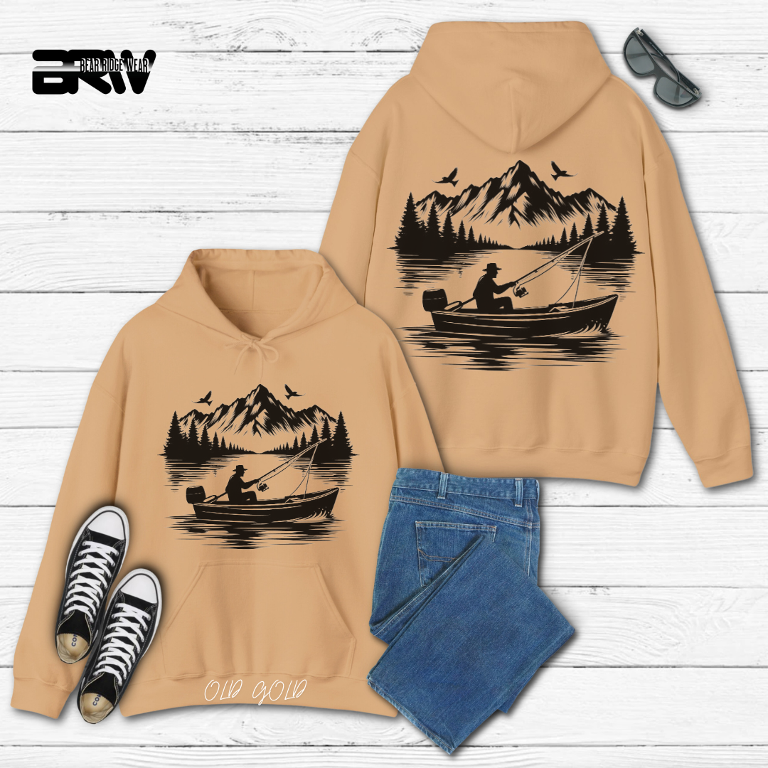 'Boat in a lake' Hoodie