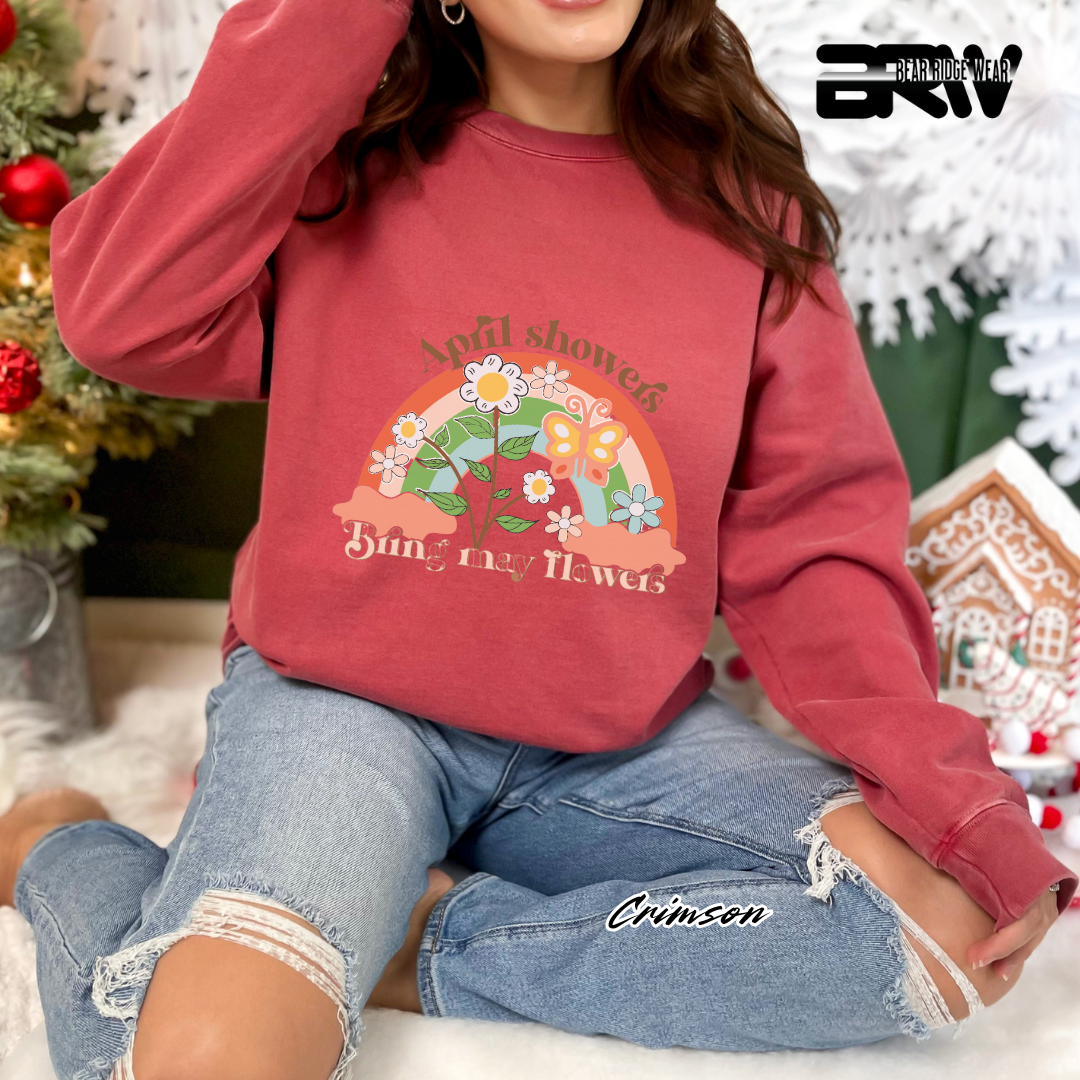 'April Shower' Crewneck Sweatshirt