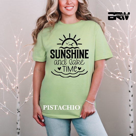 "Sunshine and Lake Time" Tee