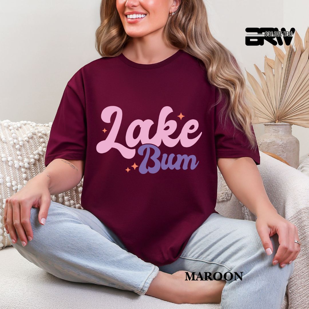 'Lake Bum'  Summer Tee