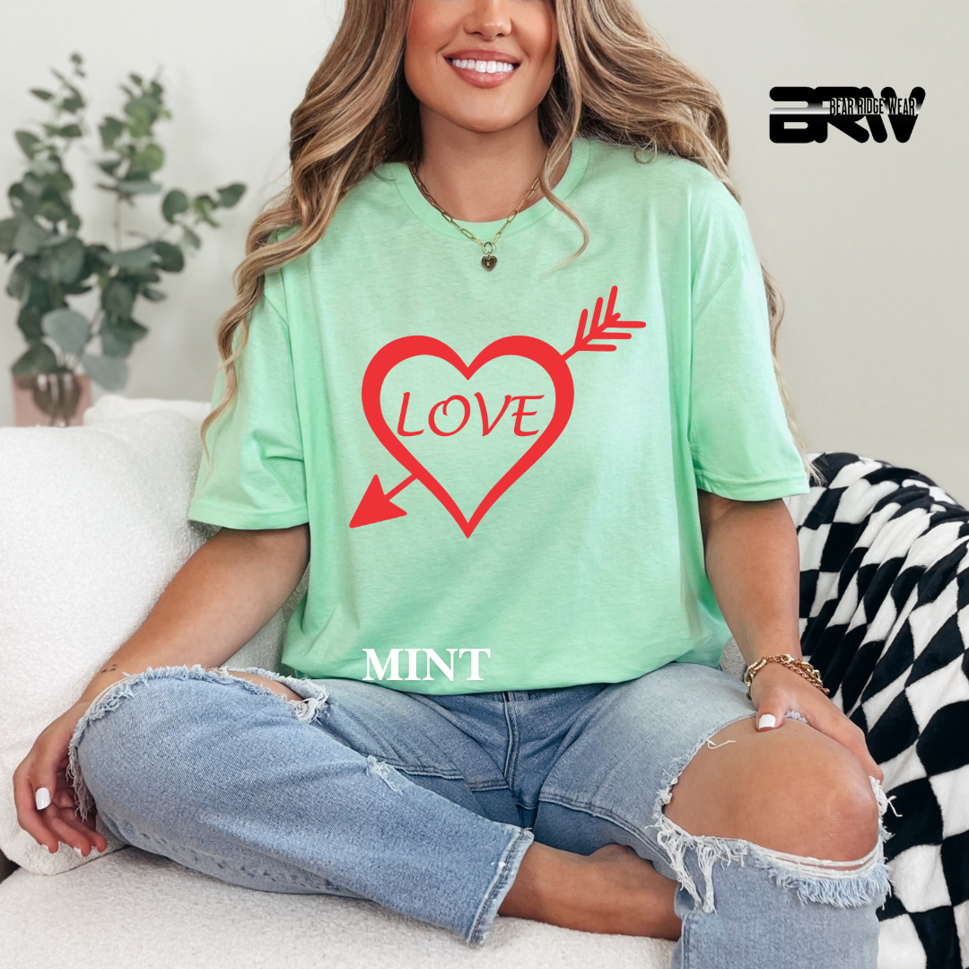 'Heart Pierced by an Arrow' Tee