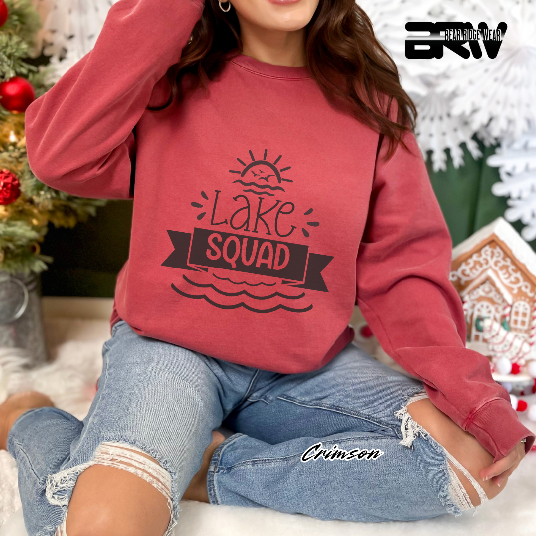 'Lake Squad' Crewneck Sweatshirt