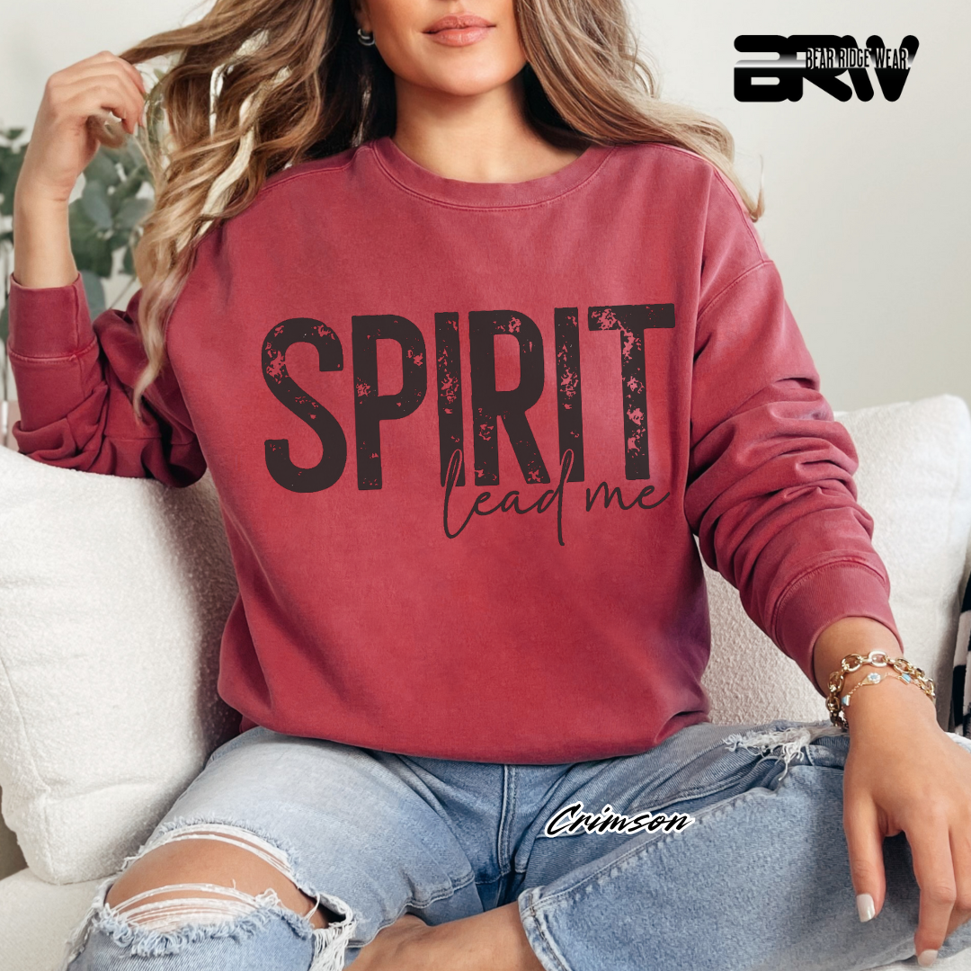 'Spirit Lead Me' Faith Crewneck Sweatshirt