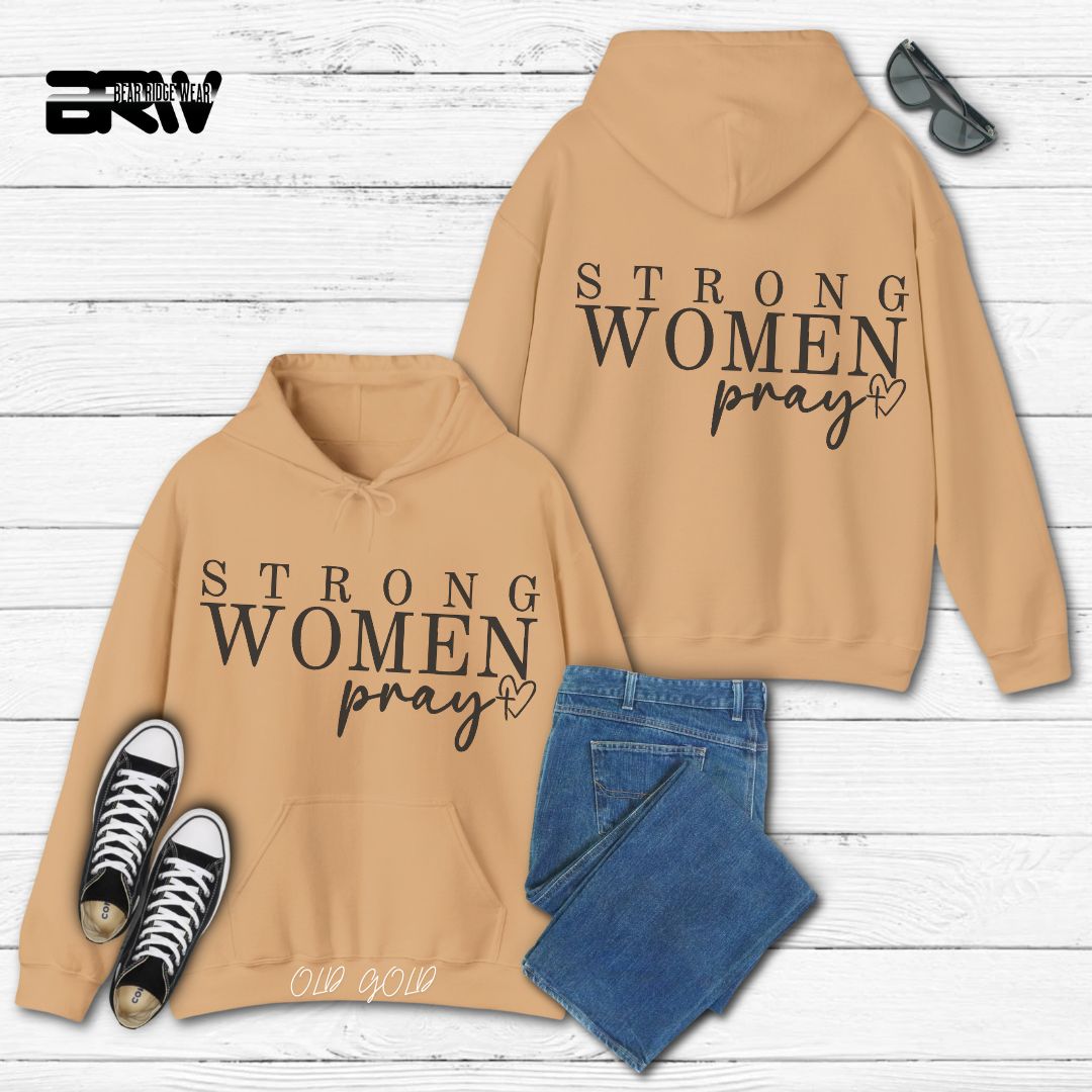 'Strong Woman Pray'  Faith Hoodie