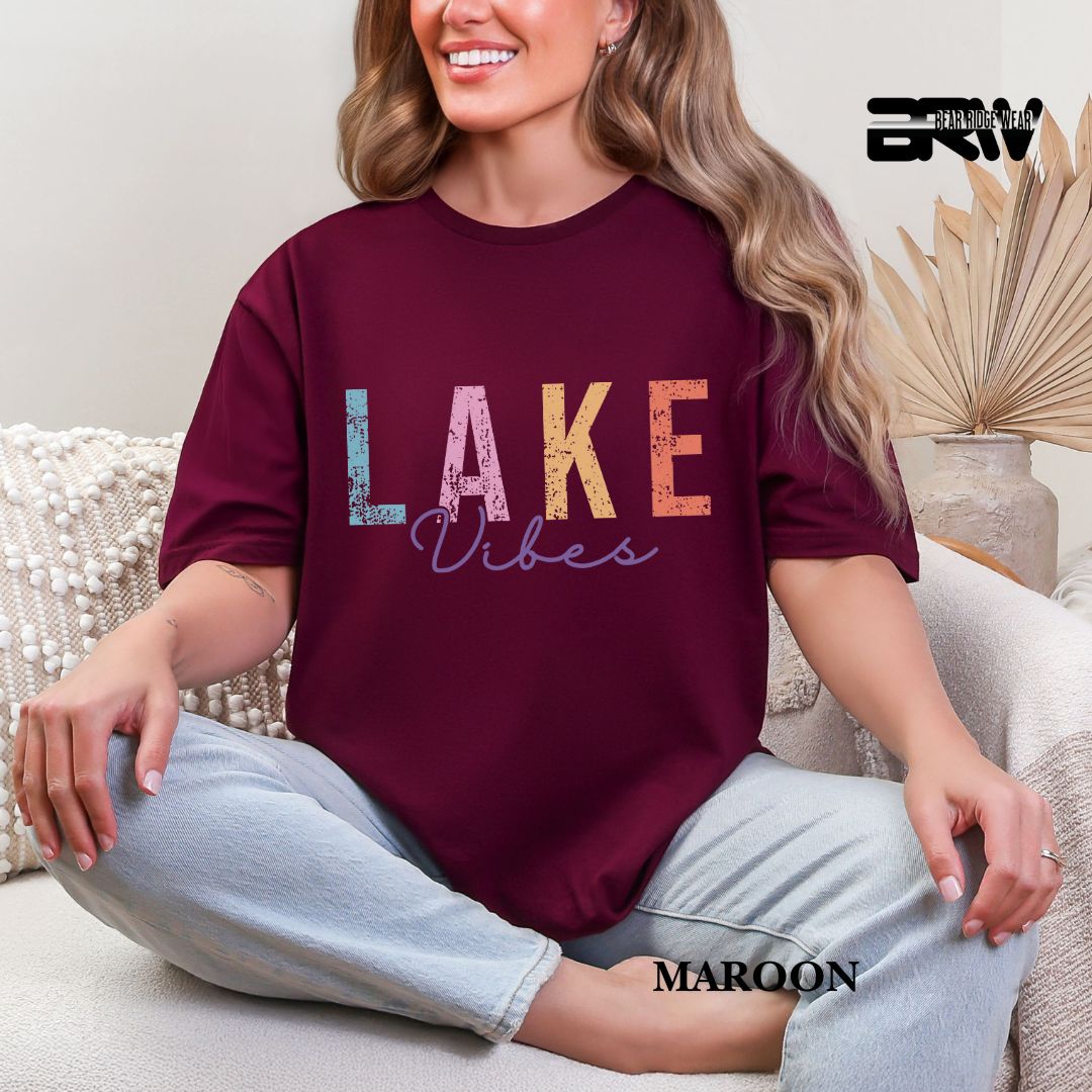 'Lake Vibes'  Summer Tee