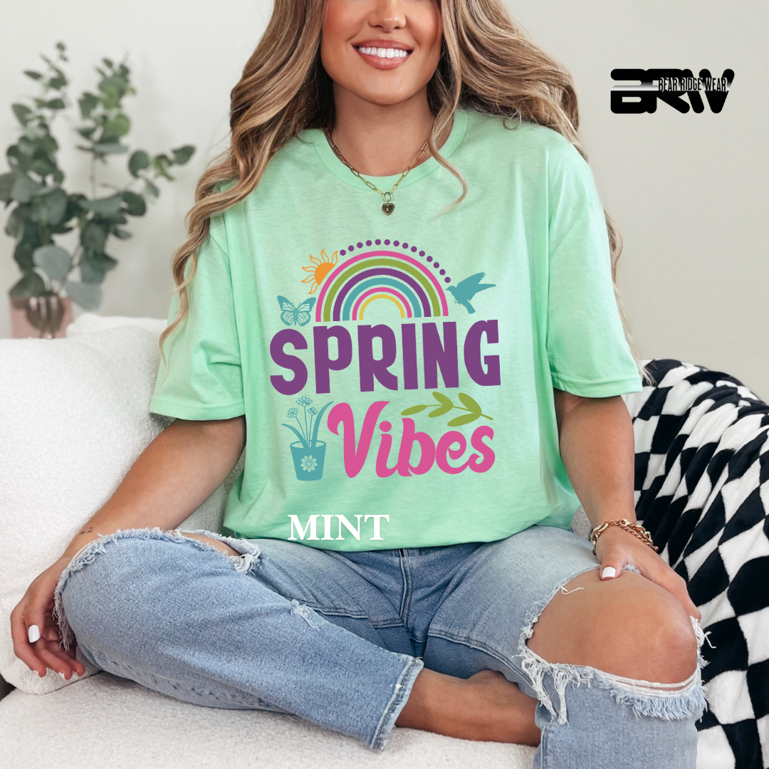 'Spring Vibes' tees