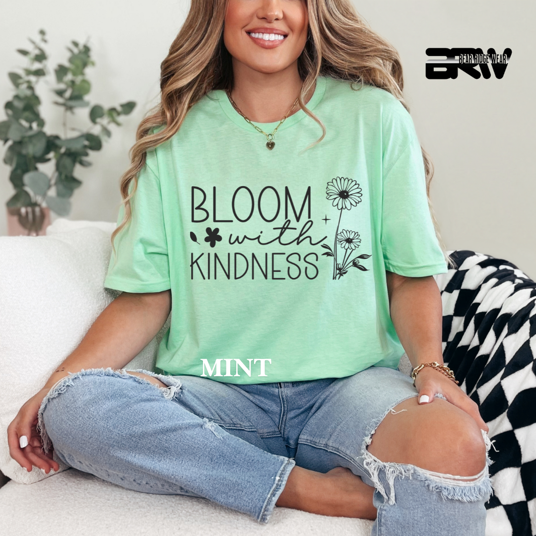 'Bloom with Kindness' Tee
